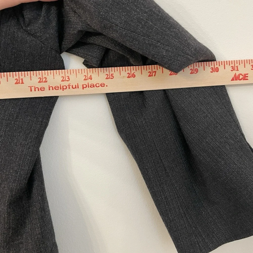 Brandini Pure Wool Blazer 41R Dark Gray Made in Canada Workwear Sport Coat